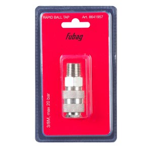 FUBAG Разъемное соединение рапид (муфта), 3/8 дюйма M, наружн. резьба, блистер 1 шт