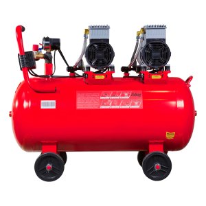 Компрессор воздушный безмасляный малошумный FUBAG OLS 500/100 CM2х2 + Набор пневмоинструмента (5 предметов) в ПОДАРОК в Йошкар-Оле фото