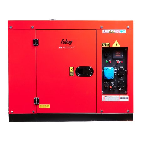 Дизельный генератор FUBAG DS 6500 AC ES с электростартером и коннектором автоматики (кожух) в Йошкар-Оле фото