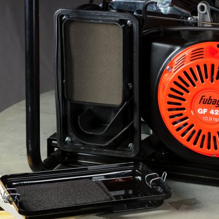 Бензиновый генератор с электростартером FUBAG PRG 5000 ES + Комплект колес и ручек для электростанций в ПОДАРОК в Йошкар-Оле фото