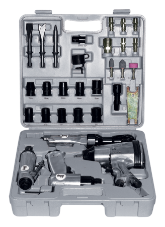 FUBAG Набор пневмоинструмента 34 предмета (в кейсе)