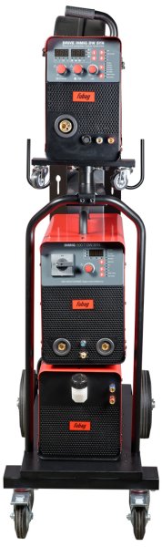 Сварочный полуавтомат INMIG 500T DW SYN + Подающий механизм DRIVE INMIG DW SYN + Шланг-пакет 5 м + Горелка FB 500 3 м + Блок жидкостного охлаждения + Тележка в Йошкар-Оле фото