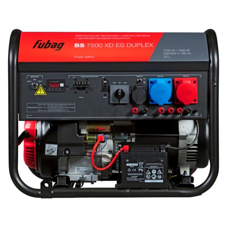 Бензиновый генератор FUBAG BS 7500 XD ES DUPLEX в Йошкар-Оле фото
