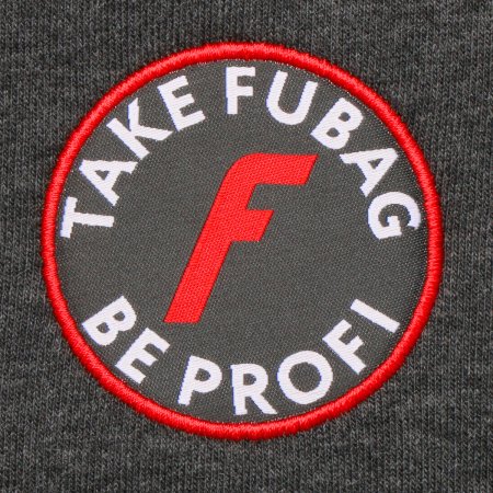 Серо-красная толстовка Fubag с капюшоном  размер M в Йошкар-Оле фото