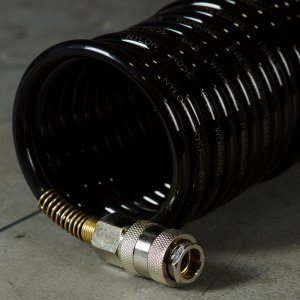 Шланг спиральный FUBAG с фитингами рапид, нейлон, 10 бар, 6 x 8 мм, 15 м в Йошкар-Оле фото