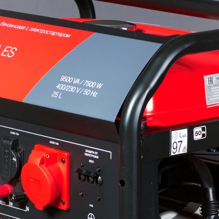 Бензиновый генератор FUBAG BS 8000 DA ES (трехфазный) с электростартером и коннектором автоматики в Йошкар-Оле фото