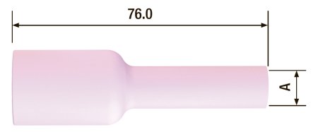 FUBAG Сопло керамическое для газовой линзы №5L ф8 FB TIG 17-18-26 (2 шт.) в Йошкар-Оле фото