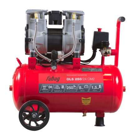 Компрессор воздушный безмасляный малошумный FUBAG OLS 250/24 CM2 + Пневмопистолет для накачки в ПОДАРОК в Йошкар-Оле фото