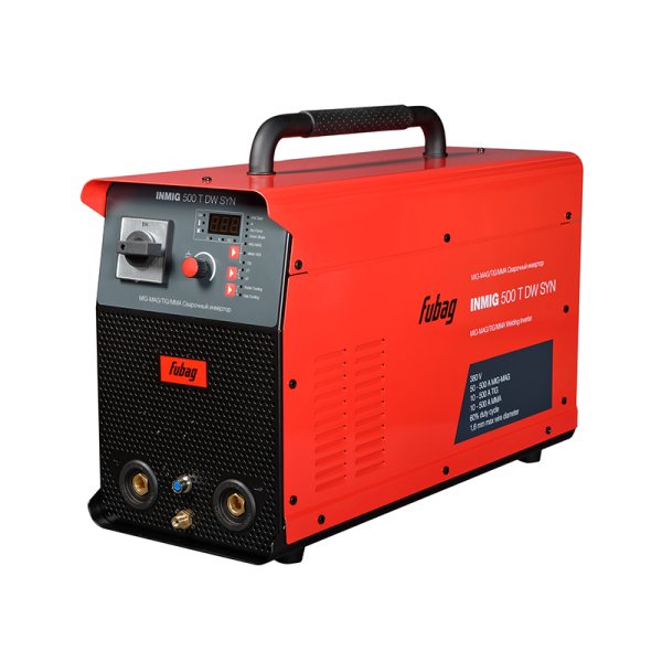 Сварочный полуавтомат INMIG 500T DW SYN + Подающий механизм DRIVE INMIG DW SYN + Шланг-пакет 5 м + Горелка FB 500 3 м + Блок жидкостного охлаждения + Тележка в Йошкар-Оле фото