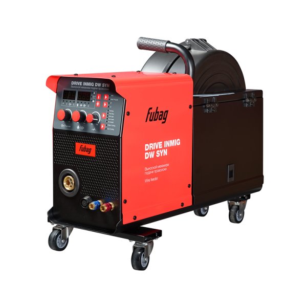 Полуавтомат сварочный FUBAG INMIG 500T DW SYN + подающий механизм DRIVE INMIG DW SYN + шланг-пакет 5 метров 70 мм2 14 pol с жидкостным охлаждением для INMIG 500T DW SYN + горелка FB 500 3m + блок жидкостного охлаждения Cool 70 + тележка для аппаратов в Йошкар-Оле фото