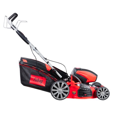 Газонокосилка аккумуляторная самоходная FUBAG FLA 5180 SMF с функцией вертикального хранения в комплекте с 2 аккумуляторами FA 4040 Li (4.0 Ah/40V) и зарядным устройством FCH 2040 в Йошкар-Оле фото