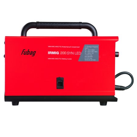 Полуавтомат сварочный инверторный FUBAG IRMIG 200 SYN LED + Маска сварщика Хамелеон FUBAG IR 4-13G M в ПОДАРОК в Йошкар-Оле фото