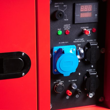 Дизельный генератор FUBAG DS 6500 AC ES с электростартером и коннектором автоматики (кожух) в Йошкар-Оле фото