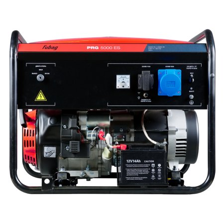 Бензиновый генератор с электростартером FUBAG PRG 5000 ES + Комплект колес и ручек для электростанций в ПОДАРОК в Йошкар-Оле фото