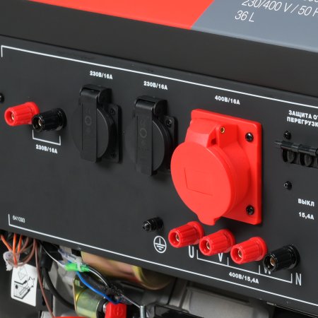 Бензиновый генератор FUBAG BS 9000 DA ES (трехфазный) с электростартером и коннектором автоматики в Йошкар-Оле фото