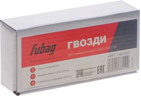 FUBAG Гвозди для F30 (F50 (1.05*1.25, 30 мм, 5000 шт) в Йошкар-Оле фото