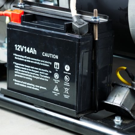 Бензиновый генератор с электростартером FUBAG PRG 5000 ES + Комплект колес и ручек для электростанций в ПОДАРОК в Йошкар-Оле фото