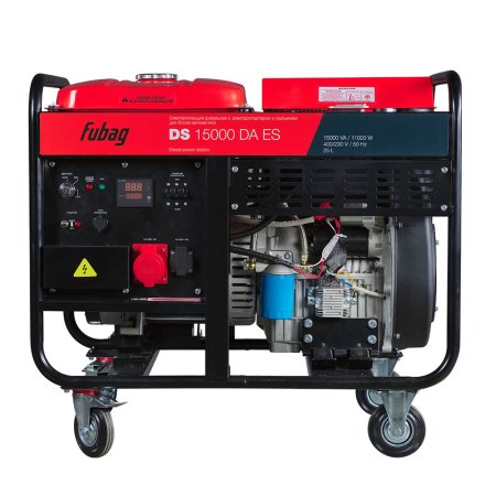 Дизельный генератор (трехфазный) FUBAG DS 15000 DA ES с электростартером и коннектором автоматики в Йошкар-Оле фото