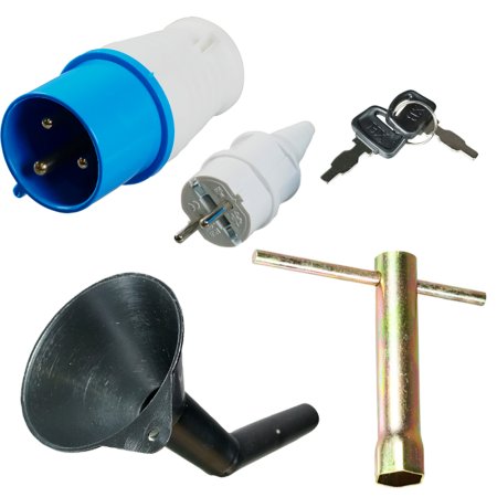 Бензиновый генератор с электростартером FUBAG PRG 5000 ES + Комплект колес и ручек для электростанций в ПОДАРОК в Йошкар-Оле фото