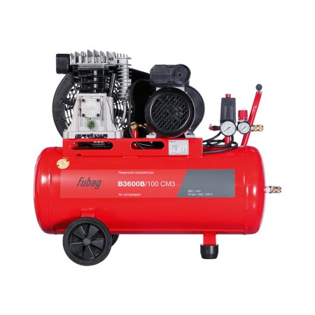Ременной одноступенчатый компрессор FUBAG B3600B/100 CM3 + Пневмовинтоверт в ПОДАРОК в Йошкар-Оле фото