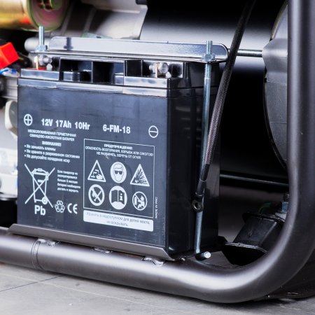 Бензиновый генератор FUBAG BS 8000 DA ES (трехфазный) с электростартером и коннектором автоматики в Йошкар-Оле фото