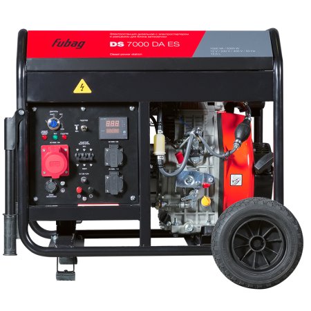 FUBAG Дизельный генератор (3-фазный) с электростартером и коннектором автоматики DS 7000 DA ES + Блок автоматики Startmaster DS 25000 D (400V) в ПОДАРОК в Йошкар-Оле фото