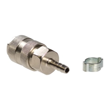 FUBAG Разъемное соединение рапид (муфта), елочка 6мм с обжимным кольцом 6х11мм, блистер 1 шт в Йошкар-Оле фото