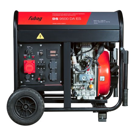Дизельный генератор (трехфазный) FUBAG DS 9500 DA ES с электростартером и коннектором автоматики в Йошкар-Оле фото