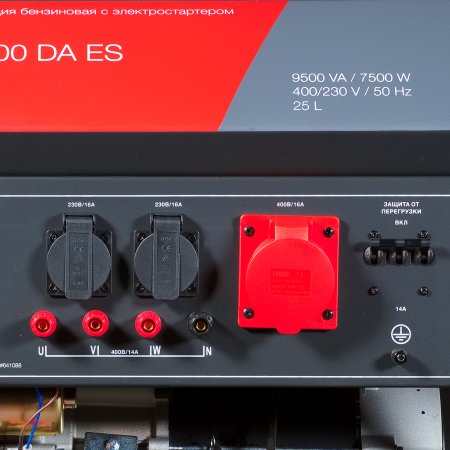 Бензиновый генератор FUBAG BS 8000 DA ES (трехфазный) с электростартером и коннектором автоматики в Йошкар-Оле фото