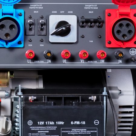 Бензиновый генератор FUBAG BS 8500 XD ES DUPLEX для одно и трехфазного режимов работы в Йошкар-Оле фото